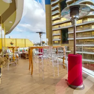 Palmiye Mantar Soba Kiralama ile Dış Mekanlarda Konfor ve Şıklık Bir Arada